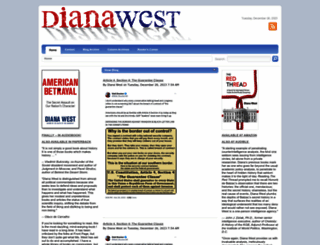 dianawest.net screenshot