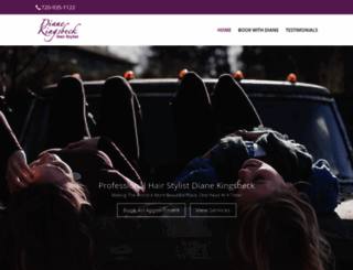 dianekingsbeck.com screenshot