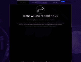 dianewilkinsproductions.com screenshot