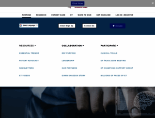diannshaddoxfoundation.org screenshot
