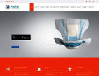 diapersmanufacturer.com screenshot