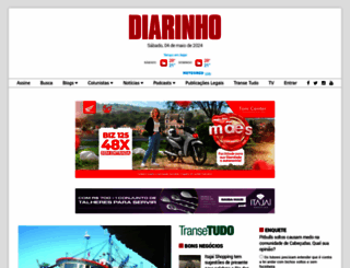 diarinho.com.br screenshot