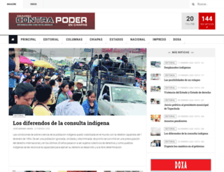 diariocontrapoderenchiapas.com screenshot
