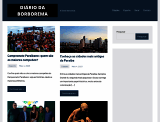 diariodaborborema.com.br screenshot