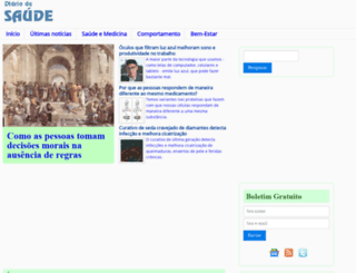 diariodasaude.com.br screenshot