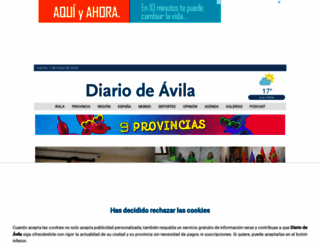 diariodeavila.es screenshot