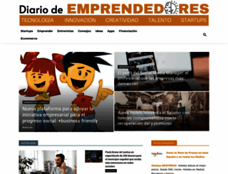 diariodeemprendedores.com screenshot