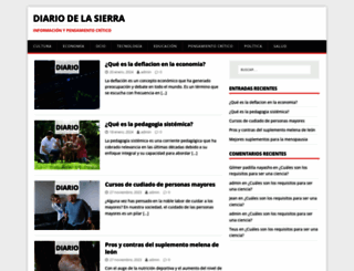 diariodelasierra.es screenshot