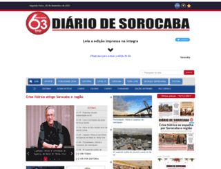 diariodesorocaba.com.br screenshot