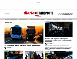 diariodetransporte.com screenshot