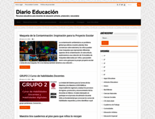 diarioeducacion.com screenshot