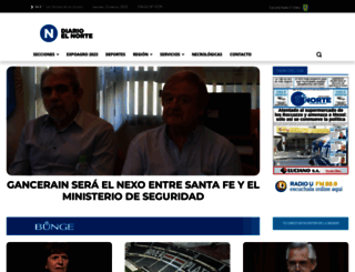 diarioelnorte.com.ar screenshot
