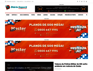 diarioitapora.com.br screenshot