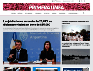 diarioprimeralinea.com.ar screenshot