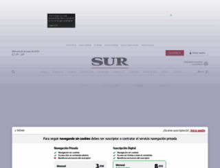 diariosur.es screenshot