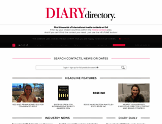diarydirectory.com screenshot