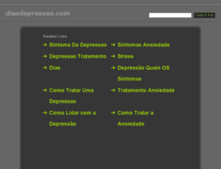 diasdepressao.com screenshot