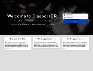diasporabr.com.br screenshot
