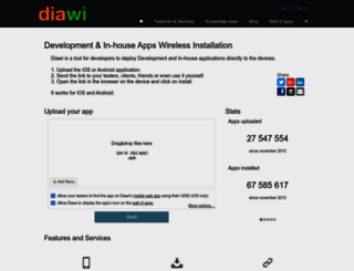 diawi.com screenshot
