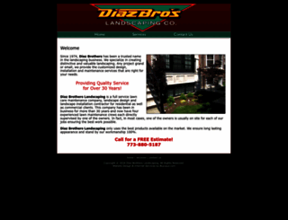 diazbrotherslandscaping.com screenshot