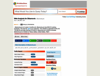 dibamovie.pro.webstatdata.com screenshot