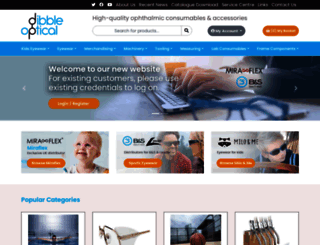 dibbleoptical.co.uk screenshot