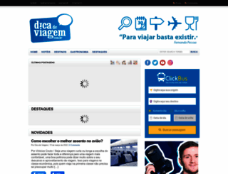 dicadeviagem.com.br screenshot