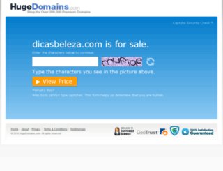 dicasbeleza.com screenshot