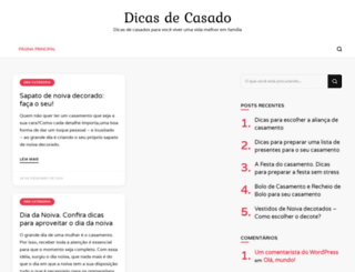 dicasdecasado.com.br screenshot