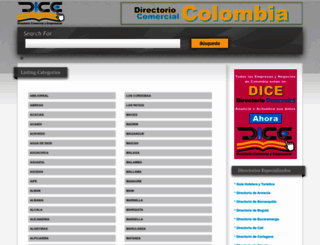 dice.com.co screenshot