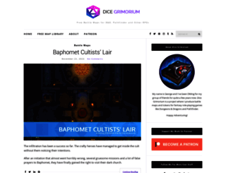 dicegrimorium.com screenshot