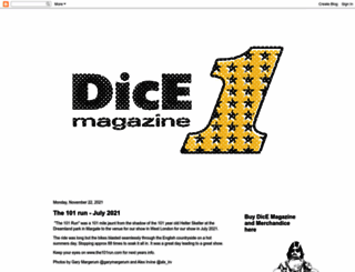 dicemagazine.blogspot.com screenshot