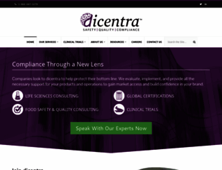 dicentra.com screenshot
