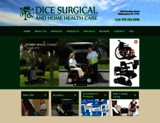 dicesurgical.com screenshot