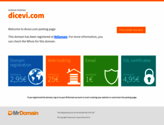 dicevi.com screenshot