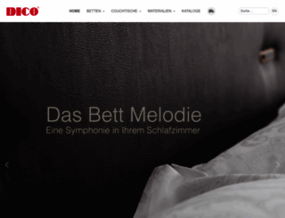 dico-moebel.de screenshot
