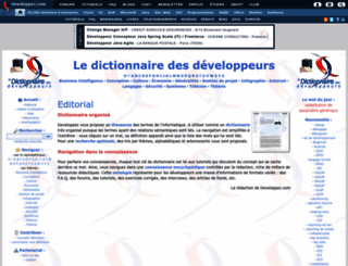 dico.developpez.com screenshot