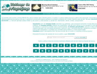 dictionardesinonime.com screenshot