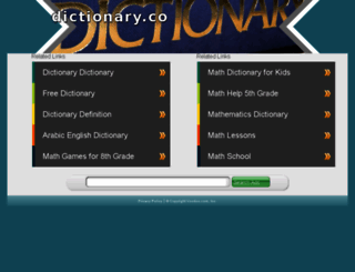 dictionary.co screenshot