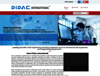 didacinternational.com screenshot