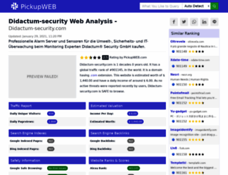 didactum-security.com.pickupweb.com screenshot