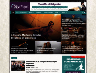 didgeproject.com screenshot