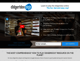 didgeridoodojo.com screenshot