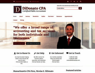 didonatocpa.com screenshot