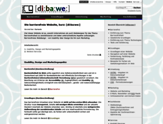 die-barrierefreie-website.de screenshot