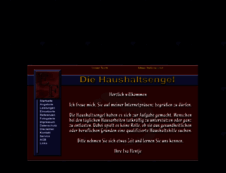 die-haushaltsengel.de screenshot