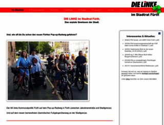 die-linke-im-stadtrat-fuerth.de screenshot