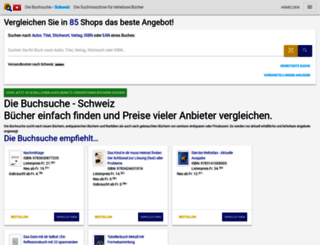 diebuchsuche.ch screenshot