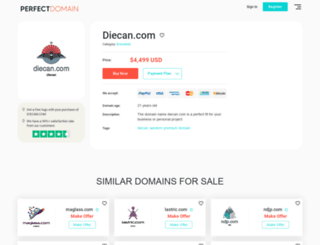 diecan.com screenshot