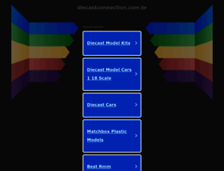 diecastconnection.com.br screenshot
